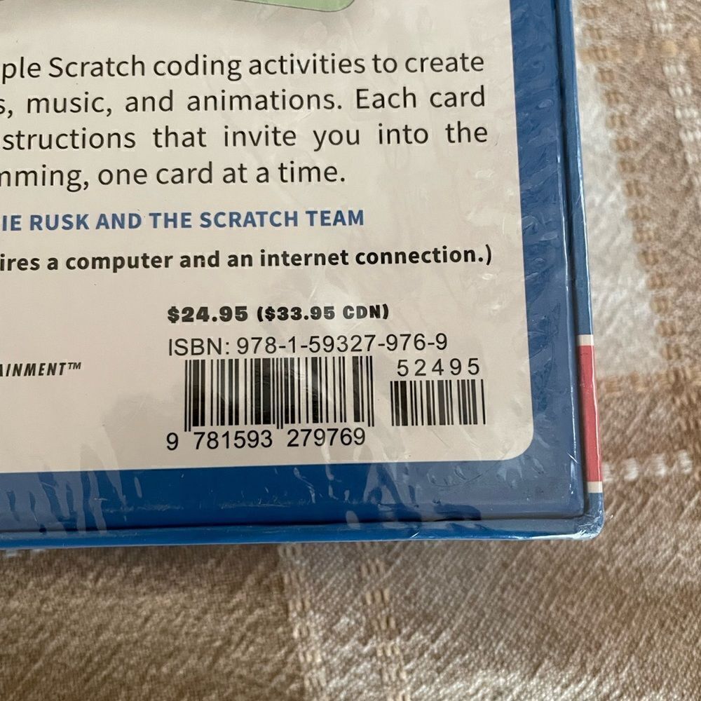 NEW IN BOX SCRATCH Coding Cards Scratch 3.0 - Picture 3 of 3